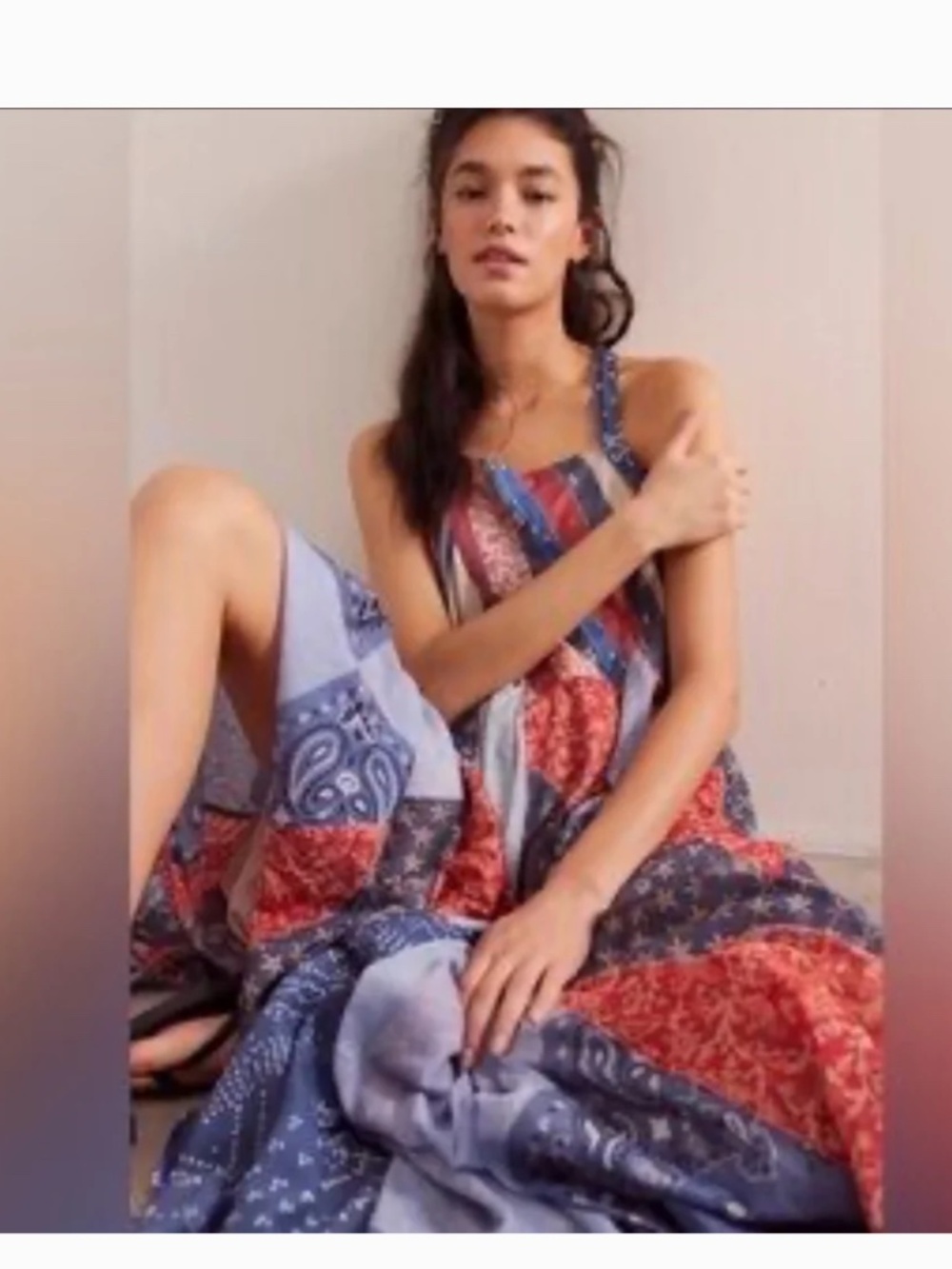 Free People We The Free Heritage Maxi Dress NWT